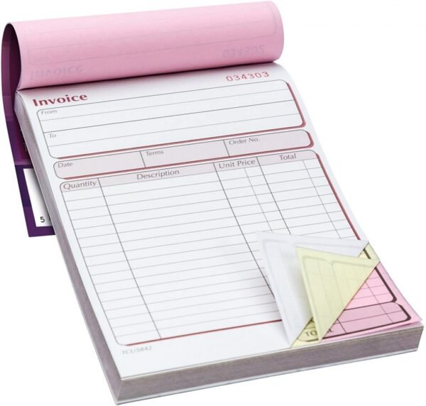 Custom Receipt Books